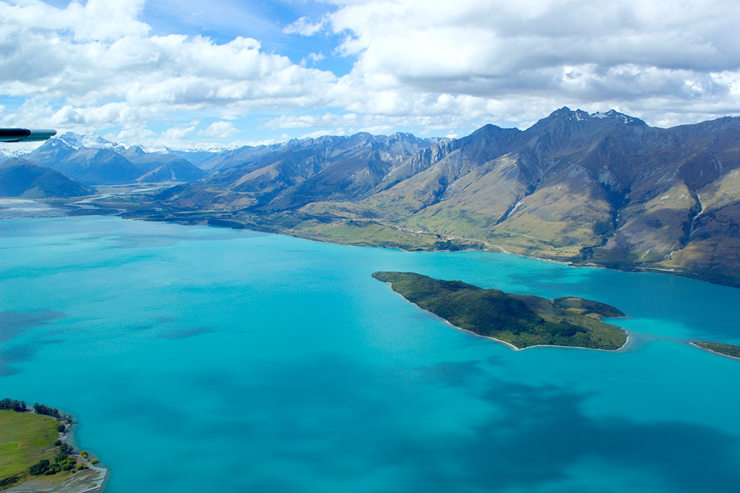 Flight over Milford Sound