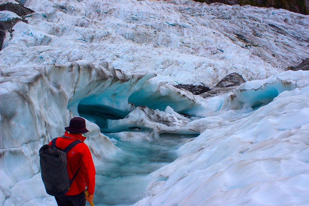 Heli-hiking Franz Josef Glacier - New Zealand