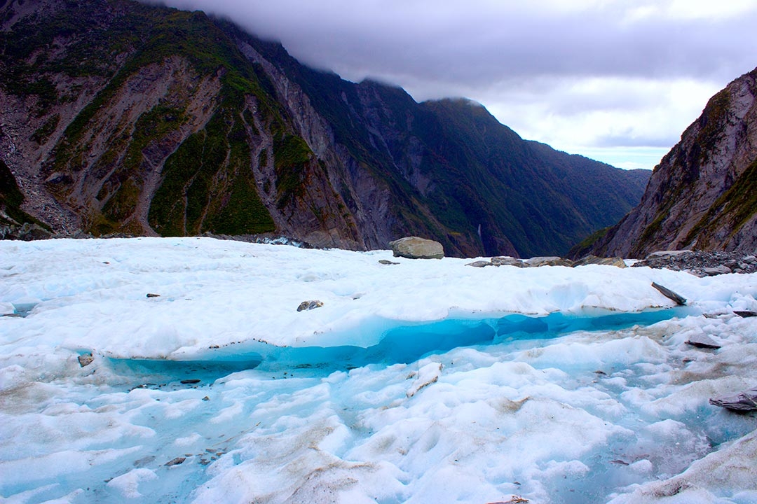 Heli-hiking Franz Josef Glacier - New Zealand