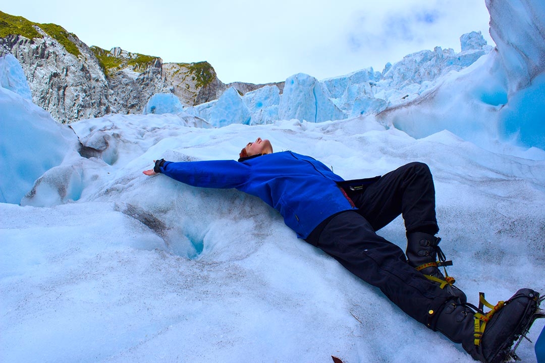 Heli-hiking Franz Josef Glacier - New Zealand