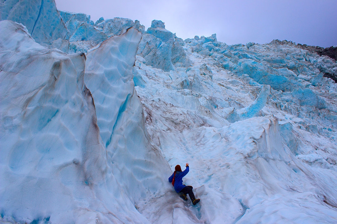 Heli Hiking Franz Josef Glacier New Zealand Discovering New Skies