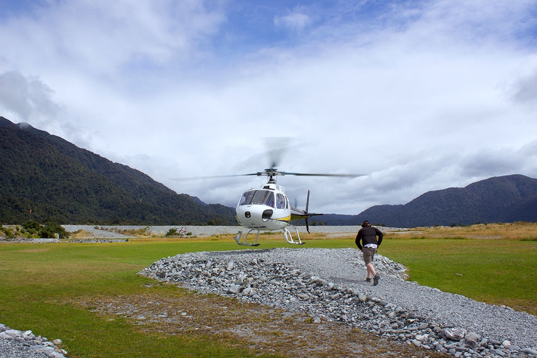 Heli-hiking Franz Josef Glacier - New Zealand