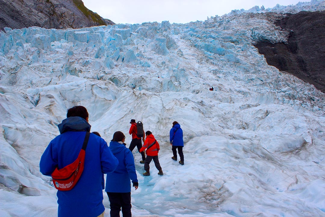 Heli-hiking Franz Josef Glacier - New Zealand