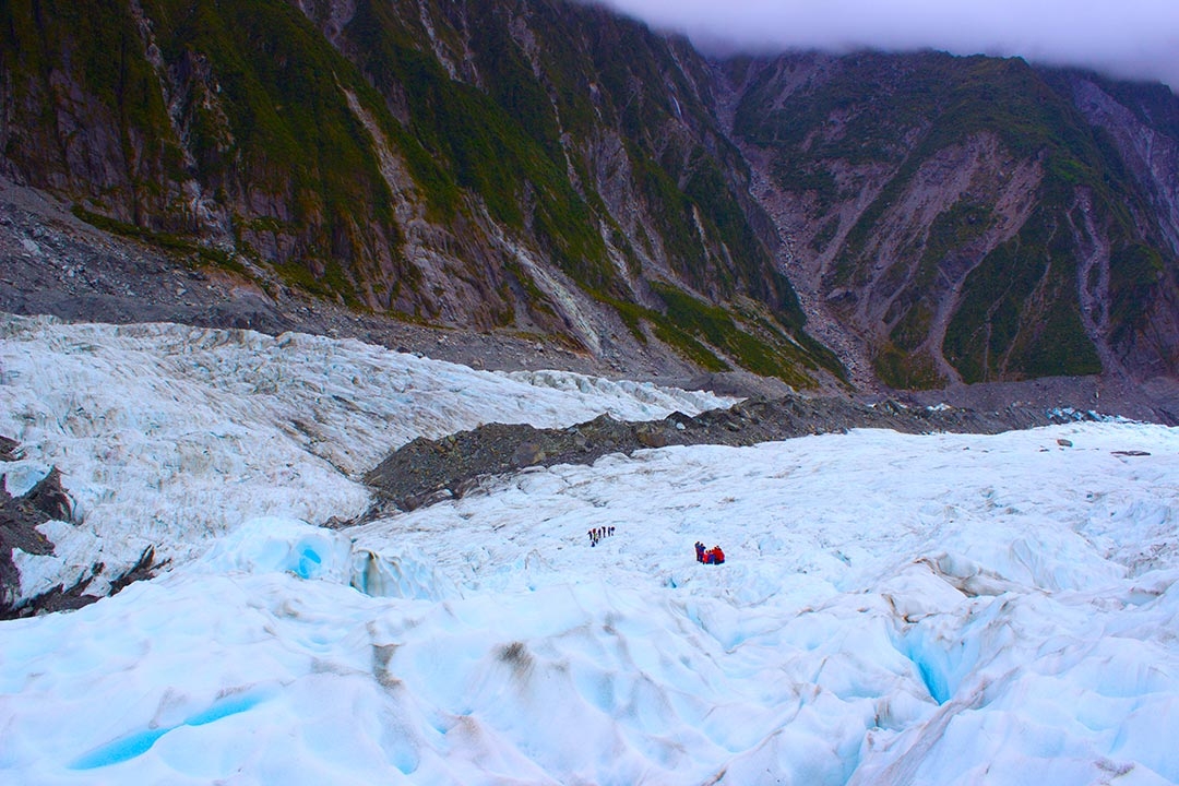 Heli-hiking Franz Josef Glacier - New Zealand