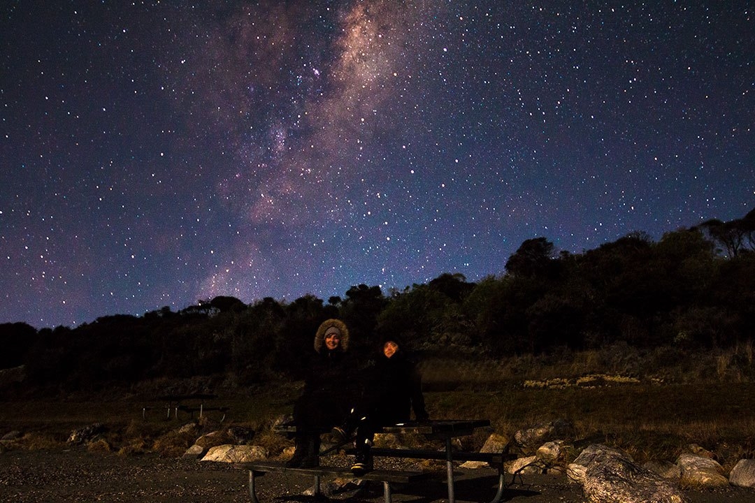 Milky Way at Manapouri, New Zealand