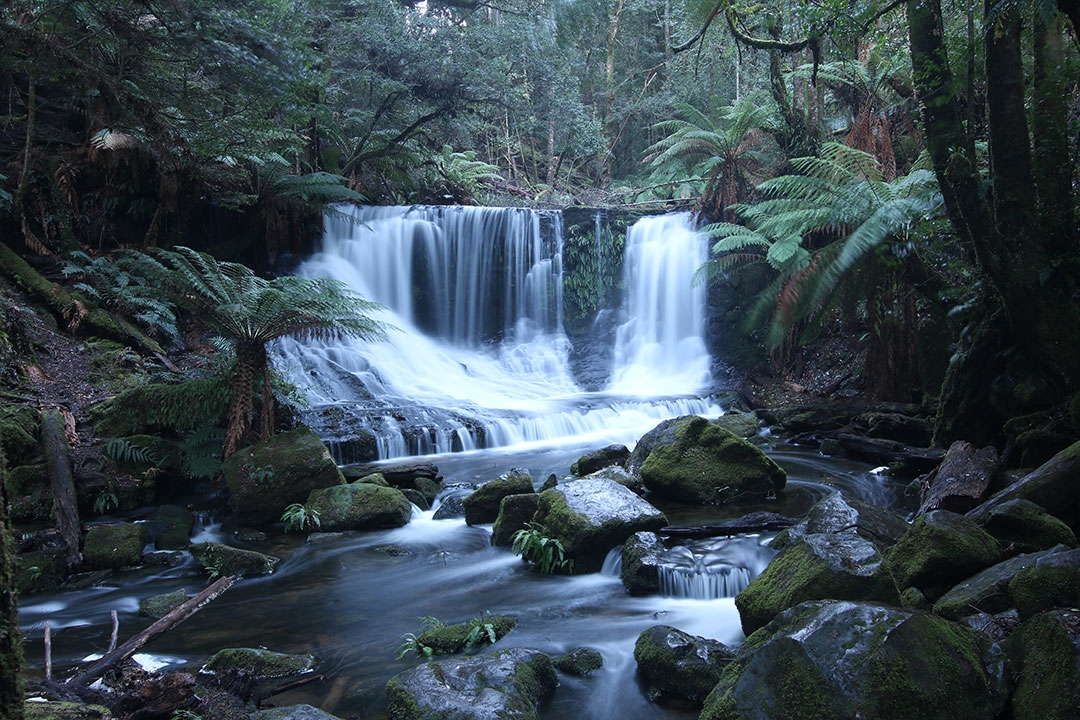 Horseshoe Falls in Tasmania