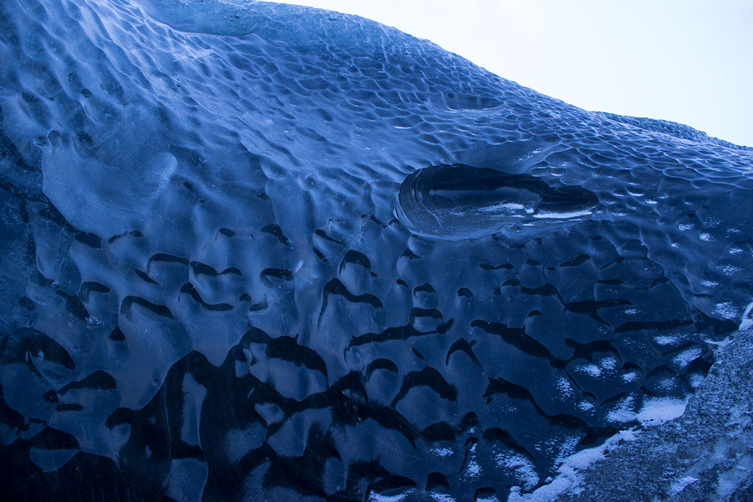 Svínafellsjökull, part of Vatnajökull Glacier in Skaftafell National Park, where you can see the Blue Ice Caves