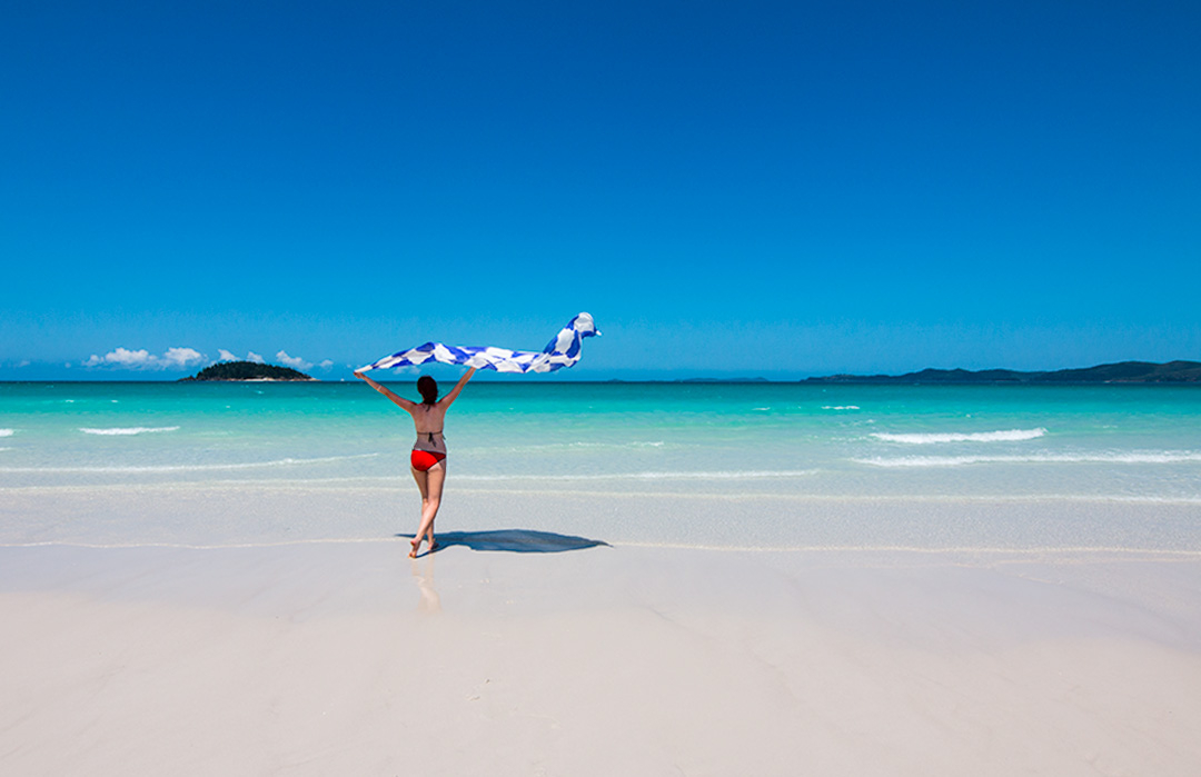 Whitehaven Beach at the Whitsundays